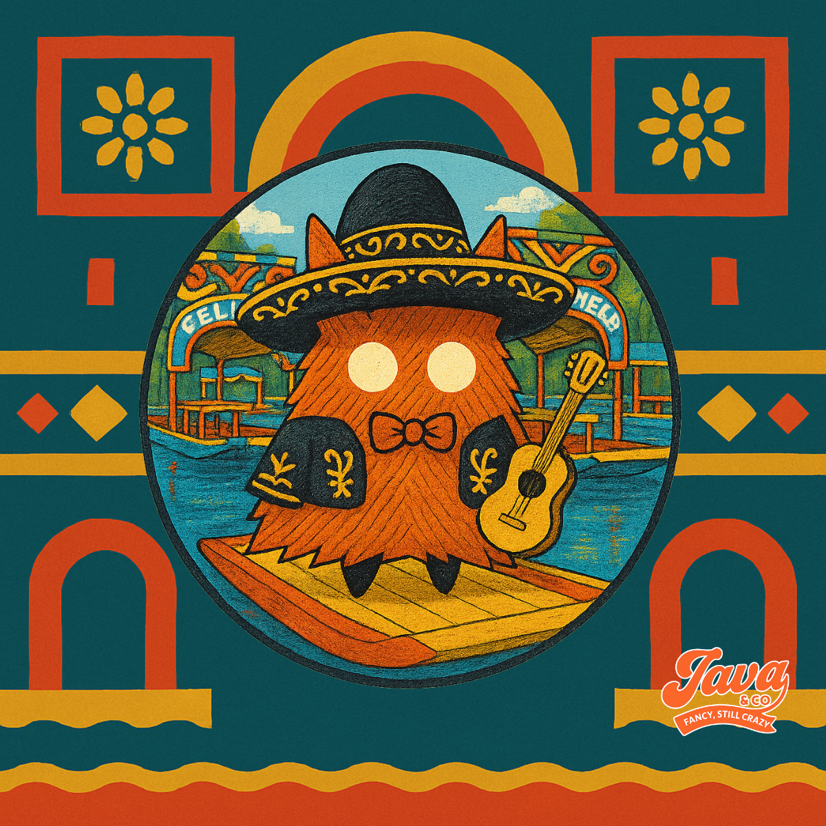 Fiesta en Xochimilco