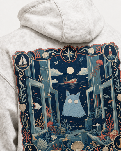 INTO THE DEEP — Acid Wash Hoodie