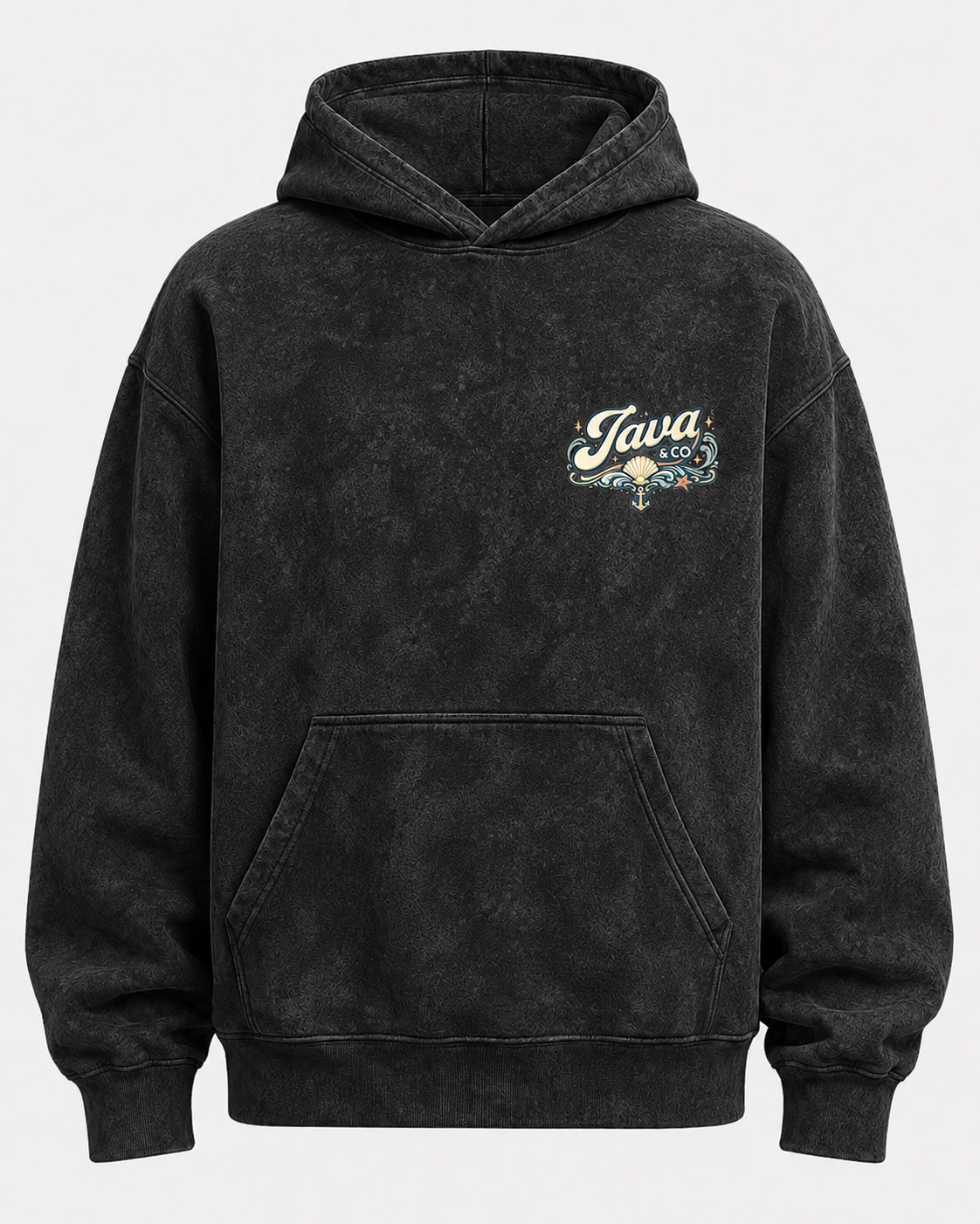 INTO THE DEEP — Acid Wash Hoodie
