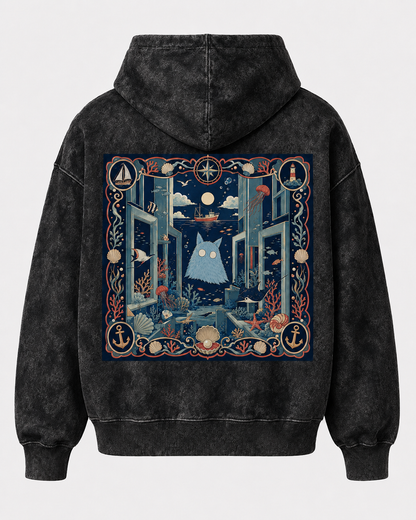 INTO THE DEEP — Acid Wash Hoodie