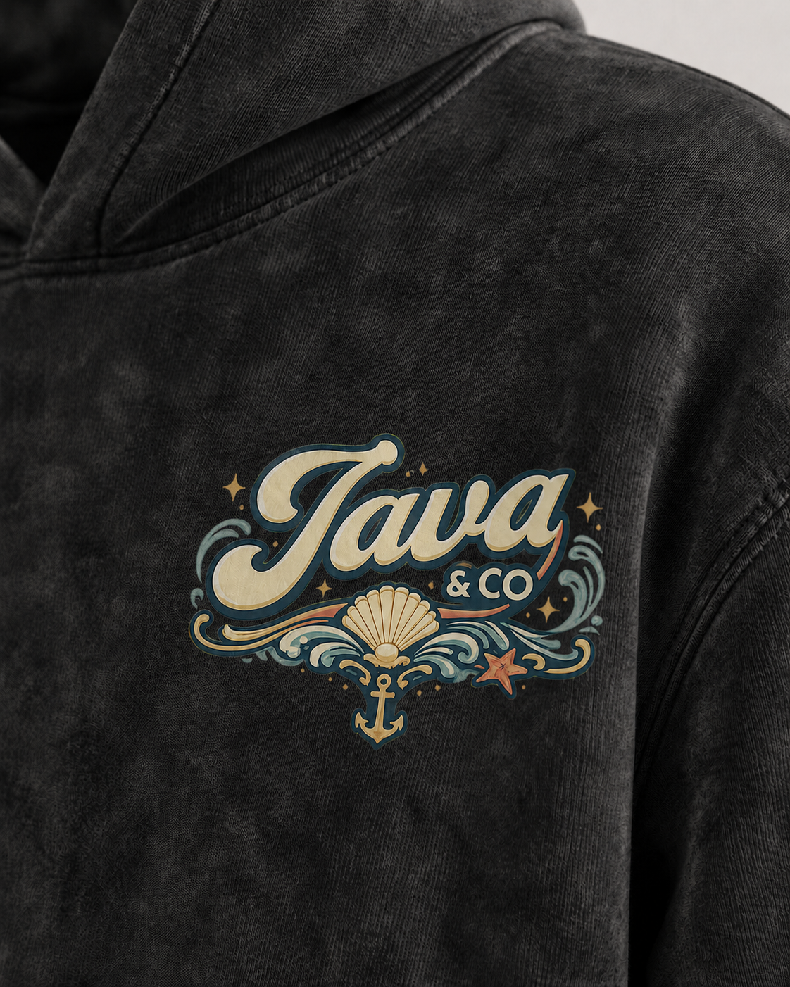 INTO THE DEEP — Acid Wash Hoodie