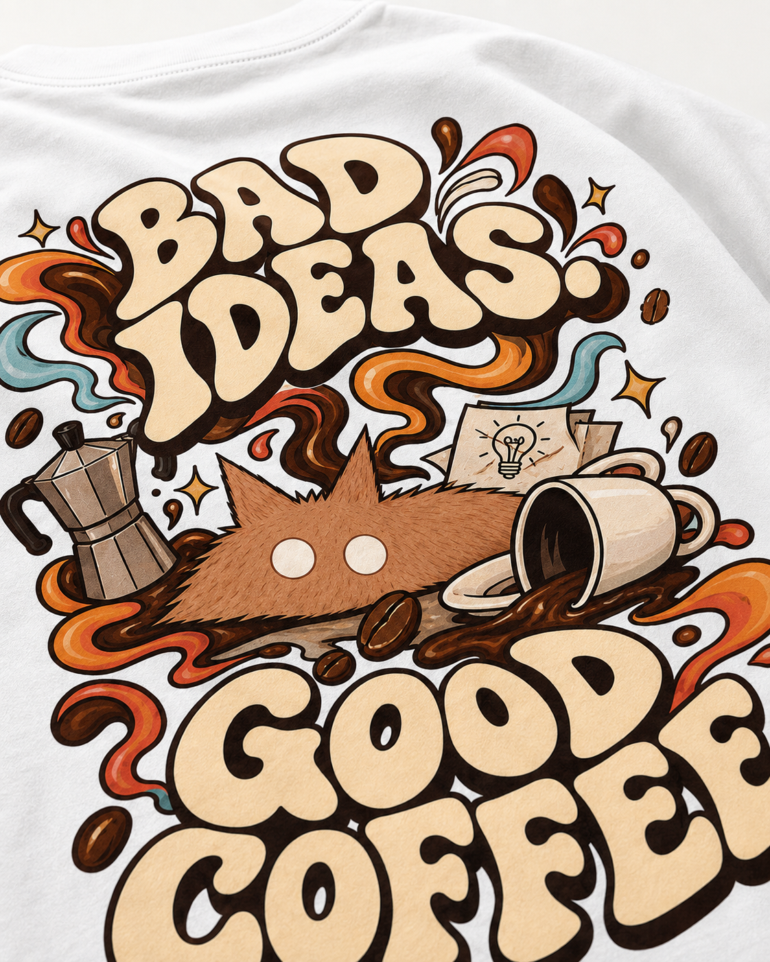 BAD IDEAS. GOOD COFFEE.