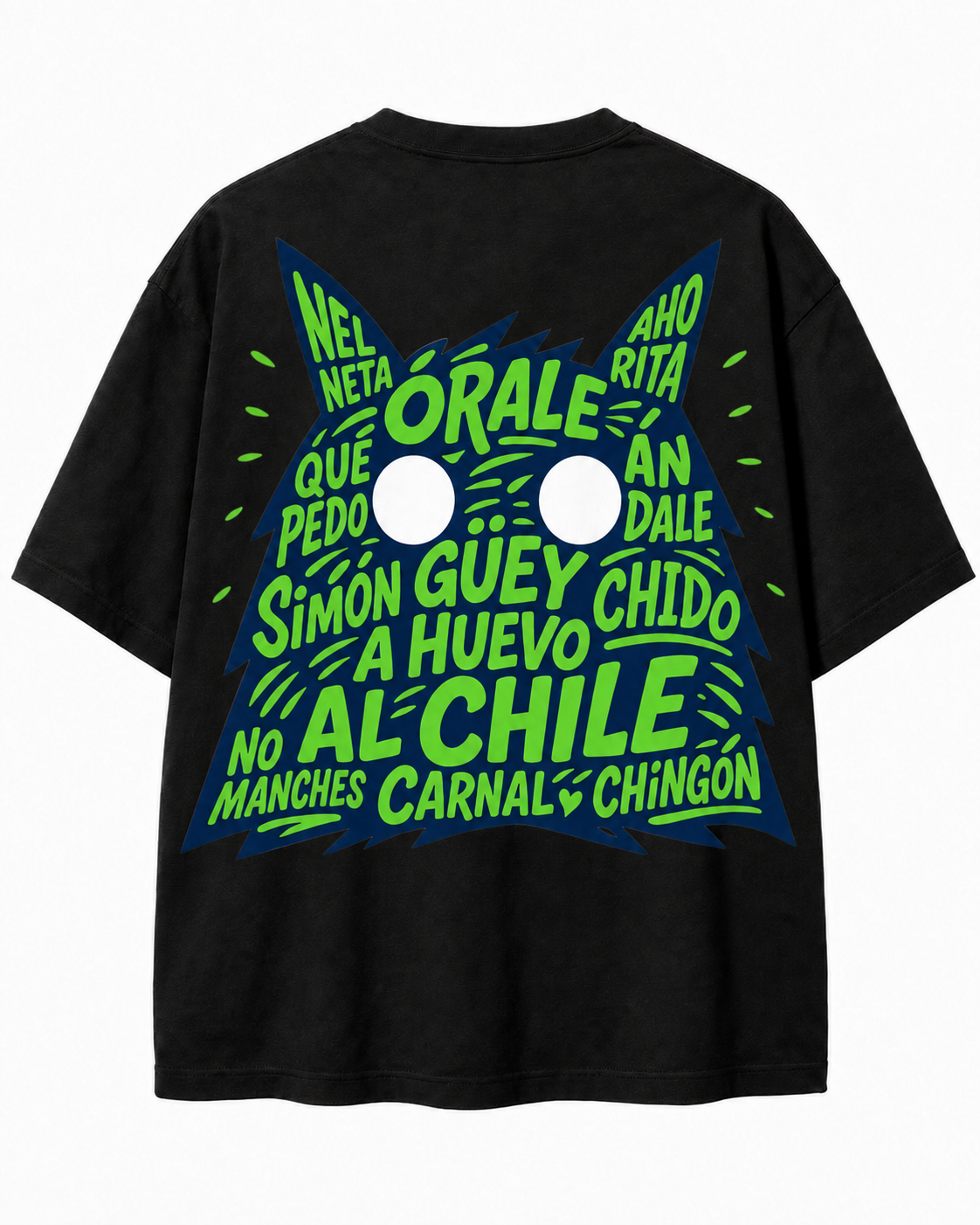 Órale Navy — Playera Oversized